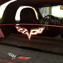 Load image into Gallery viewer, WindRestrictor® Corvette C6 Coupe Rear Glow Plate
