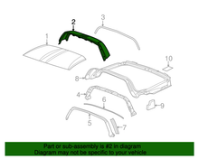 Load image into Gallery viewer, 2005 - 2013 Corvette C6 ZR1 Visible Carbon Fiber Roof Trim B-Pillar Halo
