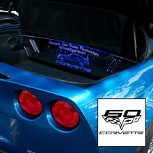 Load image into Gallery viewer, WindRestrictor® Corvette C6 Coupe Rear Glow Plate