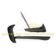 Load image into Gallery viewer, 2020 Up Corvette C8 Carbon Fiber Front Grille Insert