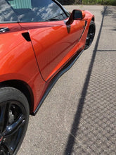Load image into Gallery viewer, Corvette C7 Z06 Grand Sport Stingray Side Skirts Rocker Panels ABS Plastic - Custom Painted
