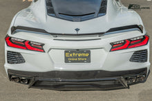 Load image into Gallery viewer, 2020 2021 2022 2023 Corvette C8 Stingray CARBON FLASH Z51 Style Wing Spoiler Add On Wickers Pair