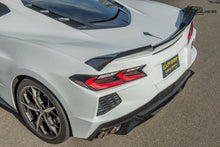 Load image into Gallery viewer, 2020 2021 2022 2023 Corvette C8 Stingray CARBON FLASH Z51 Style Wing Spoiler Add On Wickers Pair