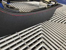 Load image into Gallery viewer, 2005 - 2013 Corvette C6 Carbon Fiber HydroGraphics Center Console with Red Stitching OEM GM