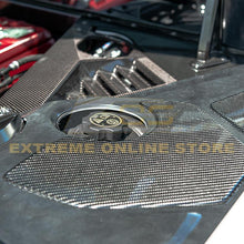 Load image into Gallery viewer, Corvette C8 Stingray Visible Carbon Fiber Engine Bay Panel Accent Covers