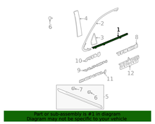 Load image into Gallery viewer, 2021 2022 2023 2024 GM General Motors OEM Cadillac Escalade SPORT Gloss Black Molding Trim Appearance Package