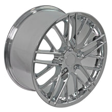 Load image into Gallery viewer, 2005 - 2013 Base C6 ZR1 Rims CV08B Chrome Corvette Wheels 19x10 18x8.5 Staggered from OE Wheels