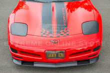 Load image into Gallery viewer, 1997-2004 Corvette C5 Z06 Factory Style CARBON FIBER Front Headlight Covers Pair