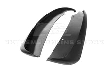 Load image into Gallery viewer, EOS Extended MATTE BLACK Front Rock Guards Mud Flap Pair For 97-04 Corvette C5 Z06