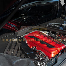 Load image into Gallery viewer, Corvette C8 Stingray Visible Carbon Fiber Engine Bay Panel Covers