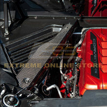 Load image into Gallery viewer, Corvette C8 Stingray Visible Carbon Fiber Engine Bay Panel Covers
