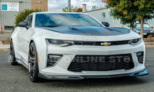 Load image into Gallery viewer, Camaro SS ZL1 Conversion Front Splitter Lip Unpainted Black Plastic