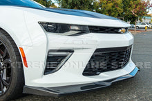 Load image into Gallery viewer, Camaro SS ZL1 Conversion Front Splitter Spoiler Lip Unpainted Black Plastic