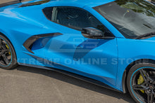 Load image into Gallery viewer, For 20-Up Corvette C8 Stingray CARBON FIBER Side Fender Vent Door Handles Pair