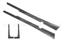 Load image into Gallery viewer, 1997-04 Corvette C5 ZR1 Style Side Skirts Rocker Panels Visible Carbon Fiber