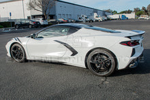 Load image into Gallery viewer, For 20-Up Corvette C8 GM Z51 GLOSSY BLACK Add-On Side Skirts Rocker Panel Pair