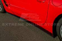Load image into Gallery viewer, 1997-04 Corvette C5 ZR1 Style Side Skirts Rocker Panels Visible Carbon Fiber