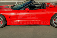 Load image into Gallery viewer, 1997-04 Corvette C5 ZR1 Style Side Skirts Rocker Panels Visible Carbon Fiber