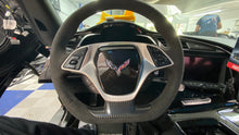 Load image into Gallery viewer, Corvette C7 Z06 Grand Sport Body Color Painted Carbon Fiber Hydro Air Bag Horn Pad