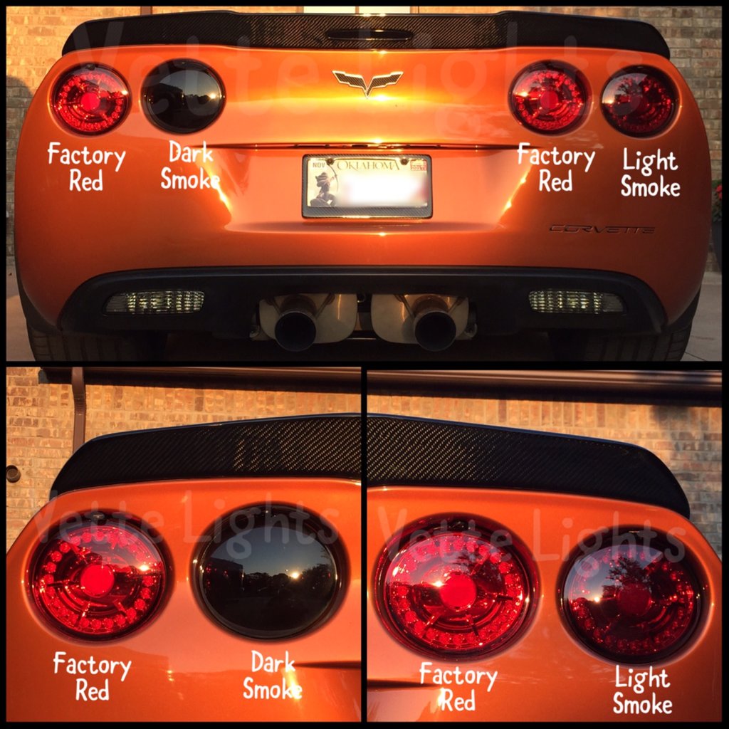 20052013 C6 Corvette Eagle Eye LED Tail Lights Lamps (Set