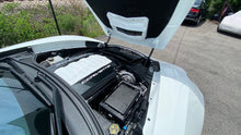 Load image into Gallery viewer, C7 Corvette Stingray Z06 Grand Sport Under Hood Vent Lower Heat Extractor Cover - Custom Painted Carbon Fiber Hydro