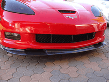 Load image into Gallery viewer, Corvette C6 Z06 ZR1 Grand Sport Carbon Fiber HydroGraphics Front Grille Large