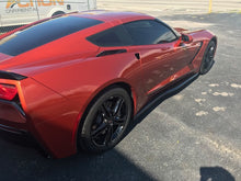 Load image into Gallery viewer, Corvette C7 Z06 Grand Sport Stingray Side Skirts Rocker Panels ABS Plastic - Custom Painted