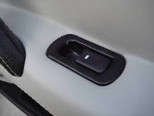 Load image into Gallery viewer, Corvette C6 Carbon Fiber HydroGraphics Custom Painted Window Switch Bezels 2005 - 2013