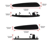 Load image into Gallery viewer, 2005-2013 C6 Corvette SMOKED LENS Full Length Laser LED Side Markers