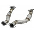 Load image into Gallery viewer, 3" Twisted Steel Connection Pipes; Street Series Chevrolet Corvette (C7) & Z06 14-19 V8-6.2L/6.2L (sc) LT1