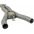 aFe POWER Twisted Steel Connection Pipe & X-Pipe Combo (Street Series) Corvette (C7) & Z06 14-19 LT1 V8 6.2L