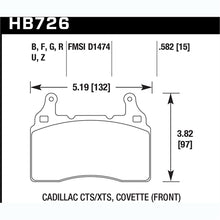 Load image into Gallery viewer, Hawk HPS Performance Brake Pads 2014 Corvette