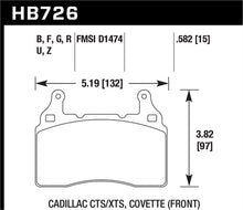Load image into Gallery viewer, Hawk HPS Performance Brake Pads 2014 Corvette