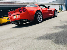 Load image into Gallery viewer, Corvette C6 Z06 ZR1 Grand Sport Carbon Fiber Hydro Rear Mud Splash Guards