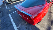 Load image into Gallery viewer, 2005 - 2013 Corvette C6 ZR1 Style Carbon Fiber HydroGraphics Spoiler - ABS Plastic