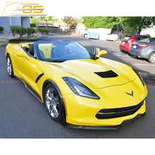 Load image into Gallery viewer, 2014 - 2019 Corvette C7 Z06 Grand Sport Stingray Front Splitter - Carbon Fiber / Custom Painted
