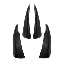 Load image into Gallery viewer, EOS Extended MATTE BLACK Front Rock Guards Mud Flap Pair For 97-04 Corvette C5 Z06