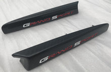Load image into Gallery viewer, 2010 - 2013 Corvette C6 Grand Sport Carbon Fiber Painted Fender Emblems OEM GM - Labor Only