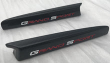 Load image into Gallery viewer, 2010 - 2013 Corvette C6 Grand Sport Carbon Fiber Painted Fender Emblems OEM GM - Labor Only