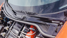 Load image into Gallery viewer, Corvette C6 Carbon Fiber Hydro Custom Painted Windshield Hood Cowl - Labor Only