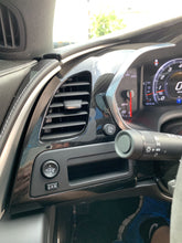 Load image into Gallery viewer, Corvette C7 Stingray Grand Sport Carbon Fiber HydroGraphics Gauge Cluster Bezel Interior
