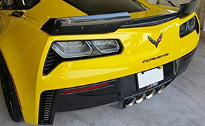 Chevrolet C7 Z06 Grand Sport Corvette Genuine OEM GM Stage 2 Wicker Rear Spoiler Winglets Upgrade