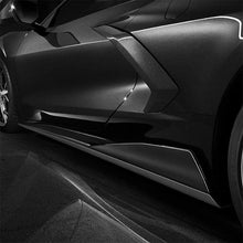 Load image into Gallery viewer, OEM GM 2020 2021 2022 C8 Corvette Stingray Carbon Fiber Ground Effects Package, Visible Carbon Fiber, 5VM