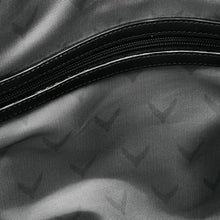 Load image into Gallery viewer, 2020 C8 Corvette Stingray Premium Luggage, Jet Black Leather, Crossed Flags Logo, Single