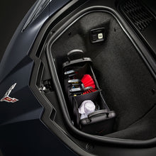 Load image into Gallery viewer, 2020 C8 Corvette Stingray Collapsible Cargo Organizer, Crossed Flags Logo