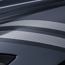 Load image into Gallery viewer, 2020 C8 Corvette Stingray Fender Hash Marks, Midnight Silver With Carbon Flash Accents, Set of 2