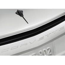 Load image into Gallery viewer, 2020 C8 Corvette Stingray Rear Emblem, Corvette Script, Arctic White
