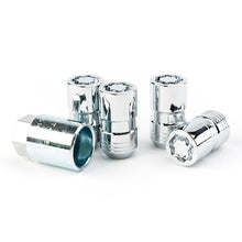 Load image into Gallery viewer, 2020 C8 Corvette Stingray Wheel Lock Kit, Chrome, Set of Four Locks And One Key