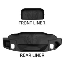 Load image into Gallery viewer, 2020 C8 Corvette Stingray Cargo Liners, Corvette Jake Logo, Coupe, Jet Black, All Weather