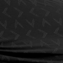 Load image into Gallery viewer, 2020 C8 Corvette Stingray Car Cover, Indoor, Black With Embossed Crossed Flags Logo, Premium